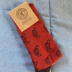 NWT Novelty Chipotle Socks